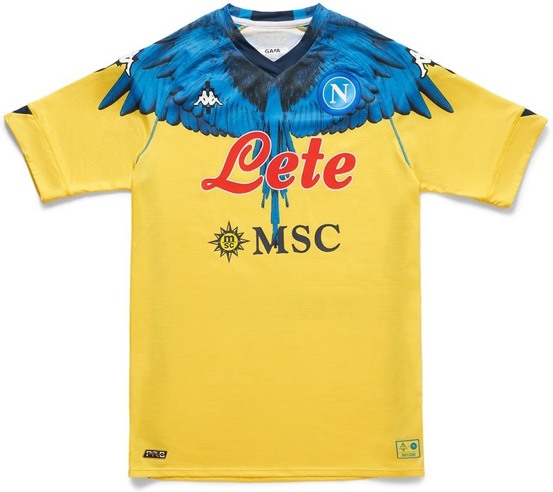Camisa II Napoli 2021 Kappa oficial Burlon 